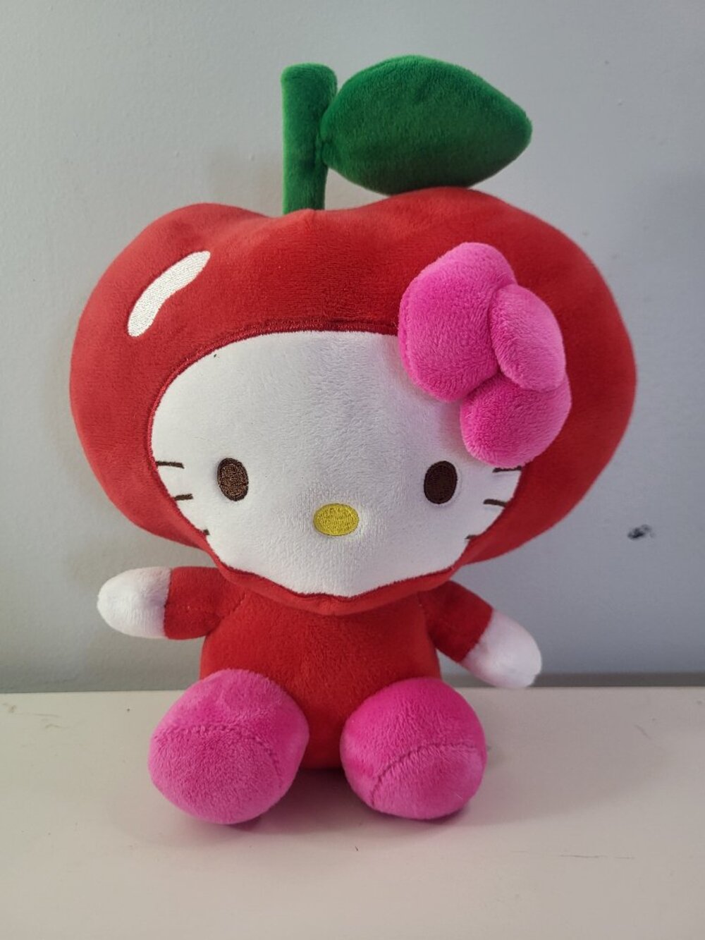 Hello Kitty Apple Fruit Dress Plush